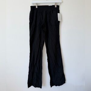Women’s So Black Linen Pants Size Small NEW
